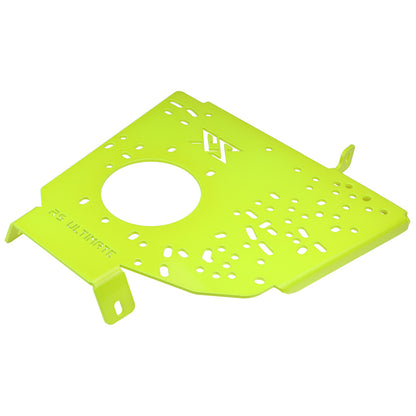 Handbremsbefestigungsplatte gebohrt BMW E36 Fluo