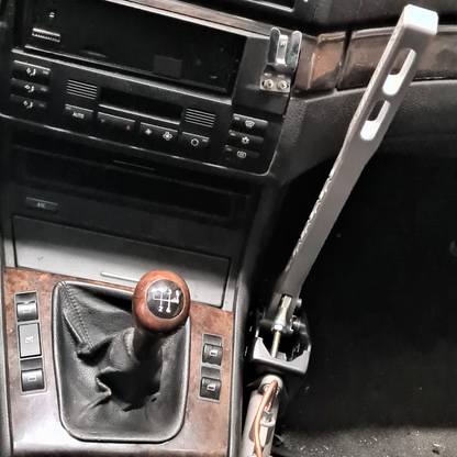 Handbremsen-Montageplatte gebohrt BMW E46 Schwarz