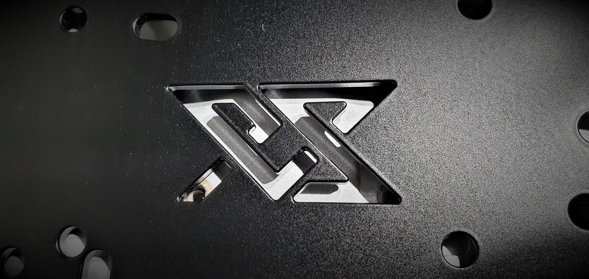 Handbremsen-Montageplatte gebohrt BMW E46 Schwarz