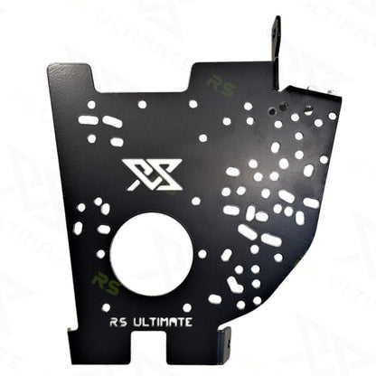 Handbremsen-Montageplatte gebohrt BMW E46 Schwarz