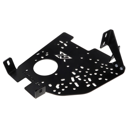 Handbremsbefestigungsplatte gebohrt BMW E46 ENG Schwarz