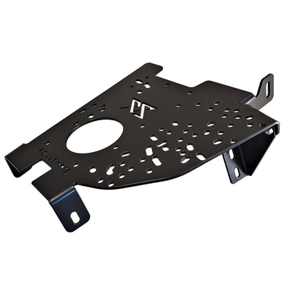 Handbremsen-Montageplatte gebohrt BMW E46 Fluo