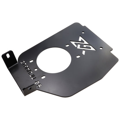 Handbremsen-Montageplatte linke Seite BMW E36 Schwarz