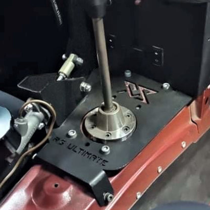 Handbremsen-Montageplatte linke Seite BMW E36 Schwarz