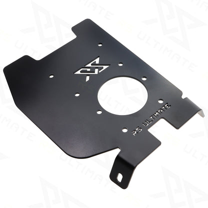 Handbremsen-Montageplatte linke Seite BMW E46 Fluo