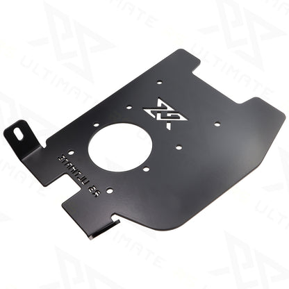 Handbremsen-Montageplatte linke Seite BMW E46 Fluo