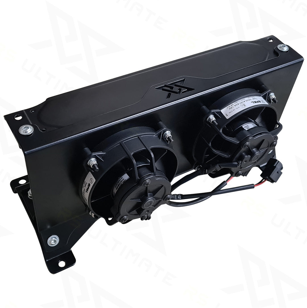 Universelle Kühlerhalterung für zwei TurboWorks Lüfter 16-reihig 260x125x50 AN10 RS-Ultimate