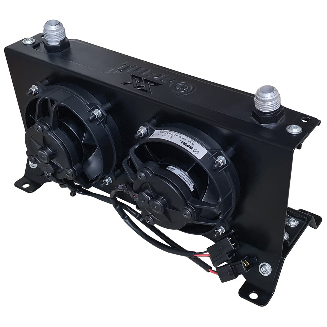Universelle Kühlerhalterung für zwei TurboWorks Lüfter 16-reihig 260x125x50 AN10 RS-Ultimate