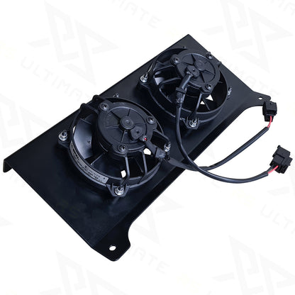 Universelle Kühlerhalterung für zwei TurboWorks Lüfter 19-reihig 260x150x50 RS-Ultimate