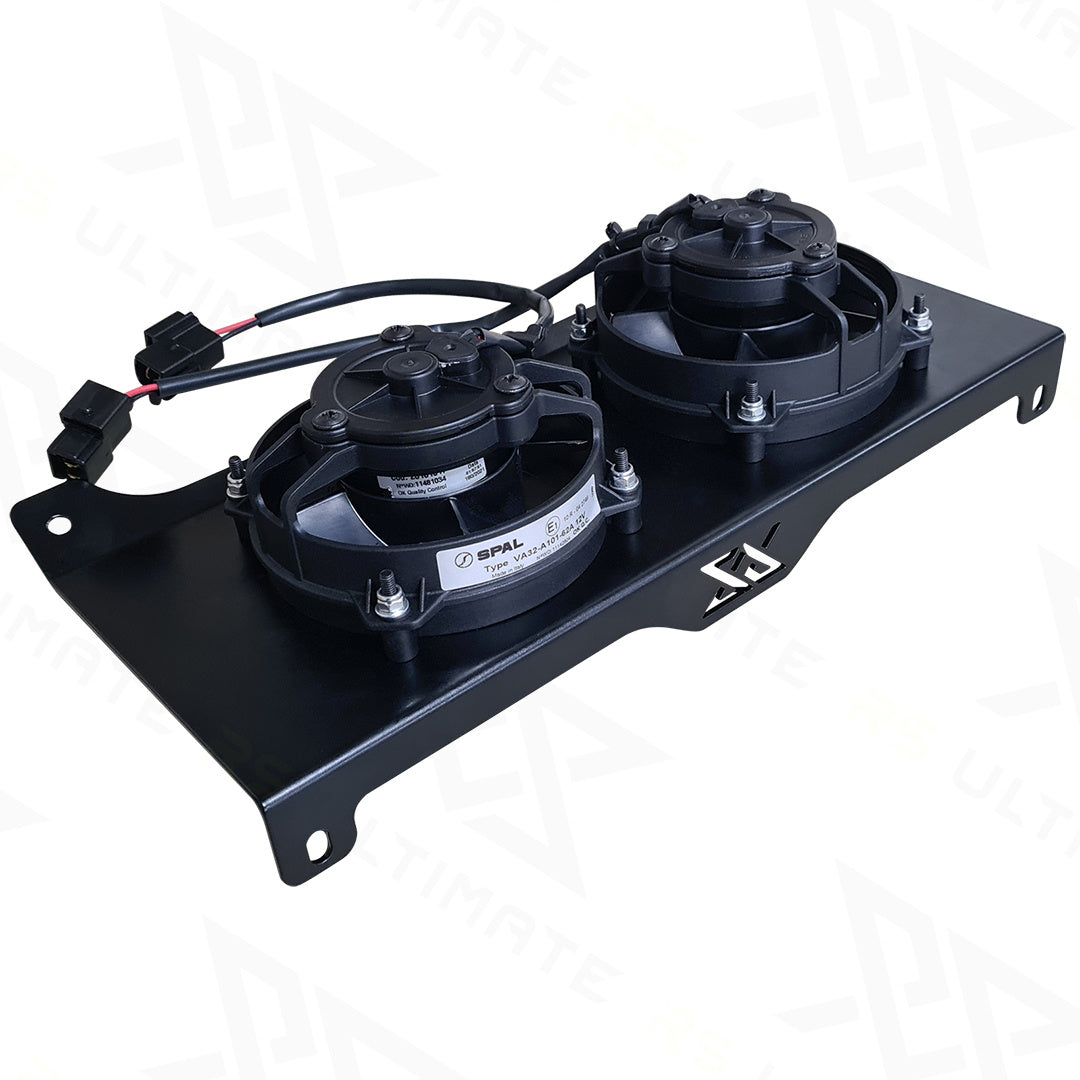 Universelle Kühlerhalterung für zwei TurboWorks Lüfter 19-reihig 260x150x50 RS-Ultimate