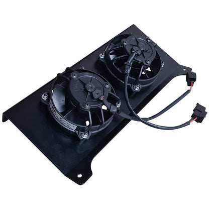 Universelle Kühlerhalterung für zwei TurboWorks Lüfter 19-reihig 260x150x50 RS-Ultimate