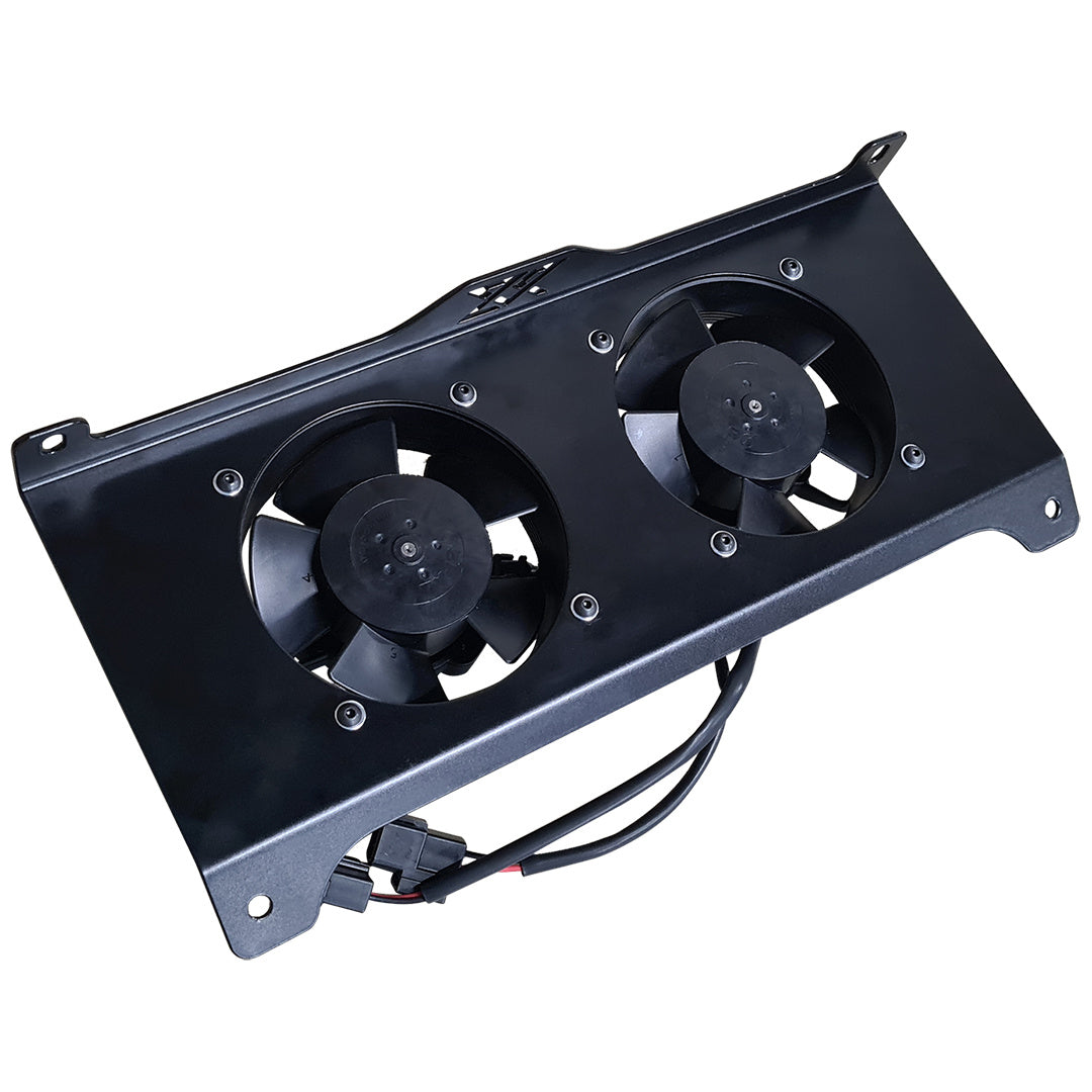 Universelle Kühlerhalterung für zwei TurboWorks Lüfter 19-reihig 260x150x50 RS-Ultimate