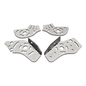 Reinforcement plate BMW 3 E36 Rear subframe mount