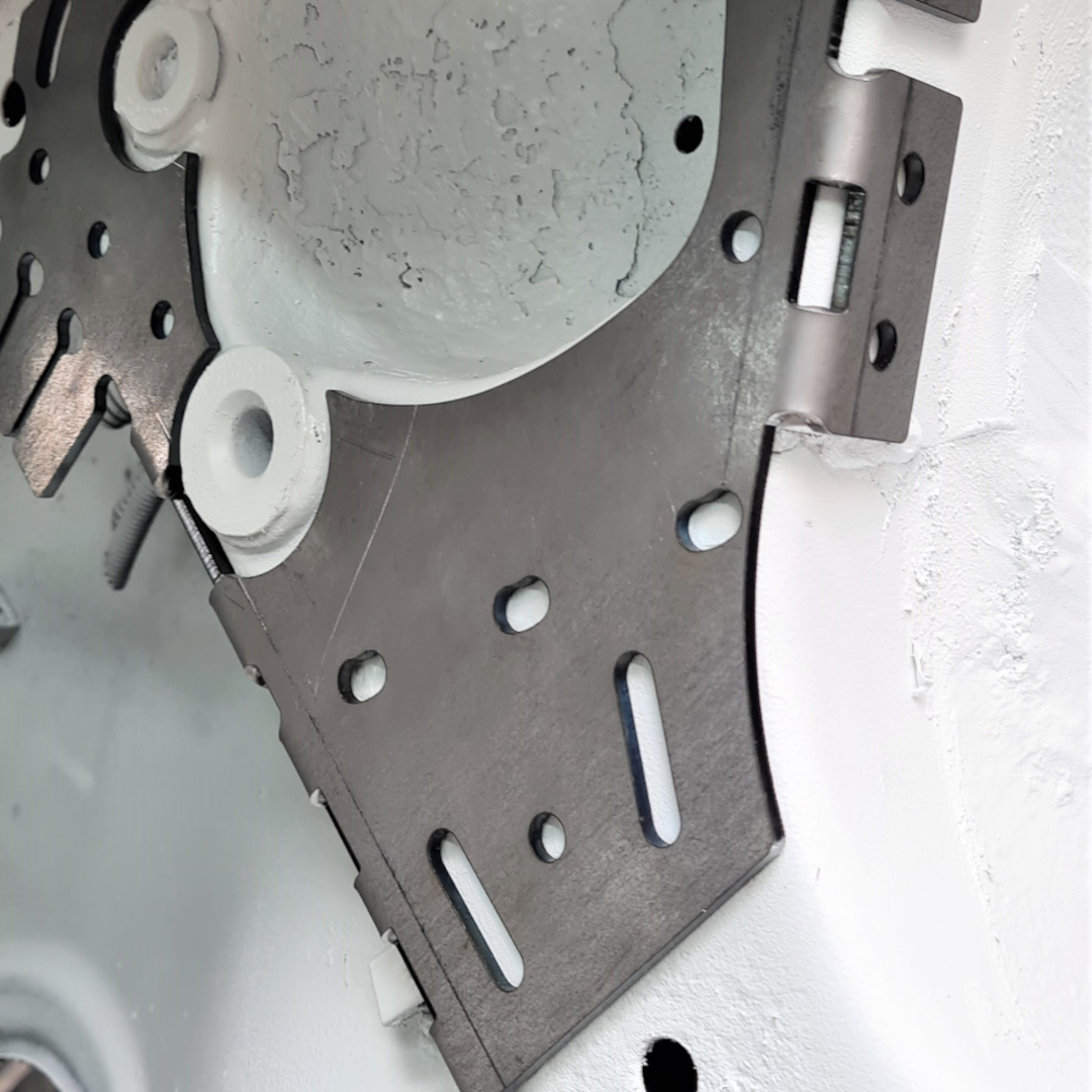 Verstärkungsplatte BMW 3 E36 Hintere Querlenkeraufnahme