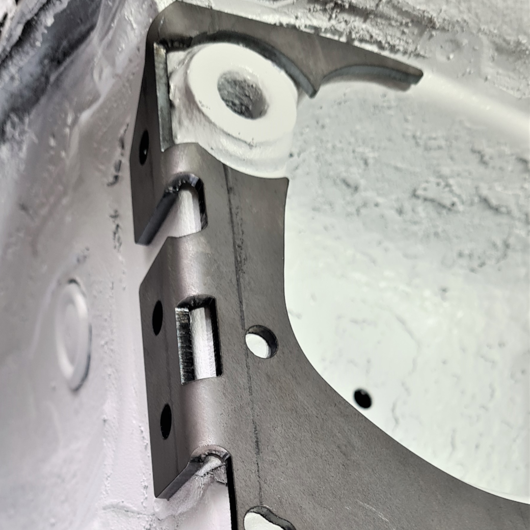 Verstärkungsplatte BMW 3 E36 Hintere Querlenkeraufnahme