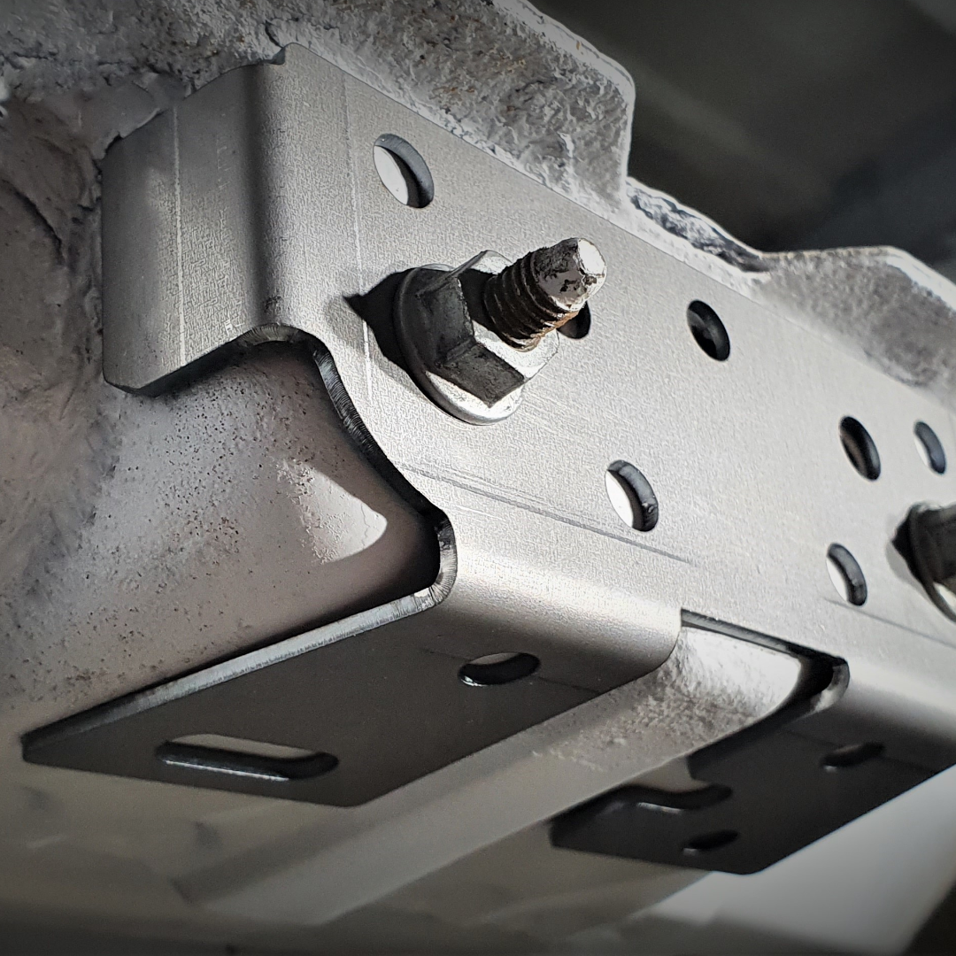 Verstärkungsplatte BMW 3 E46 Stabilisatorlagerungen