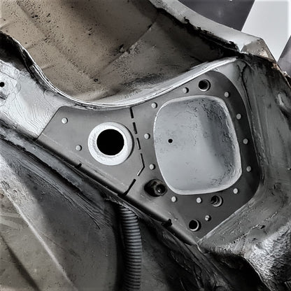 Reinforcement plate BMW 3 E46 Rear trailing arm mounts